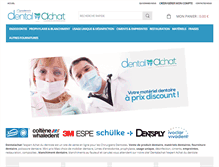 Tablet Screenshot of dentalachat.com